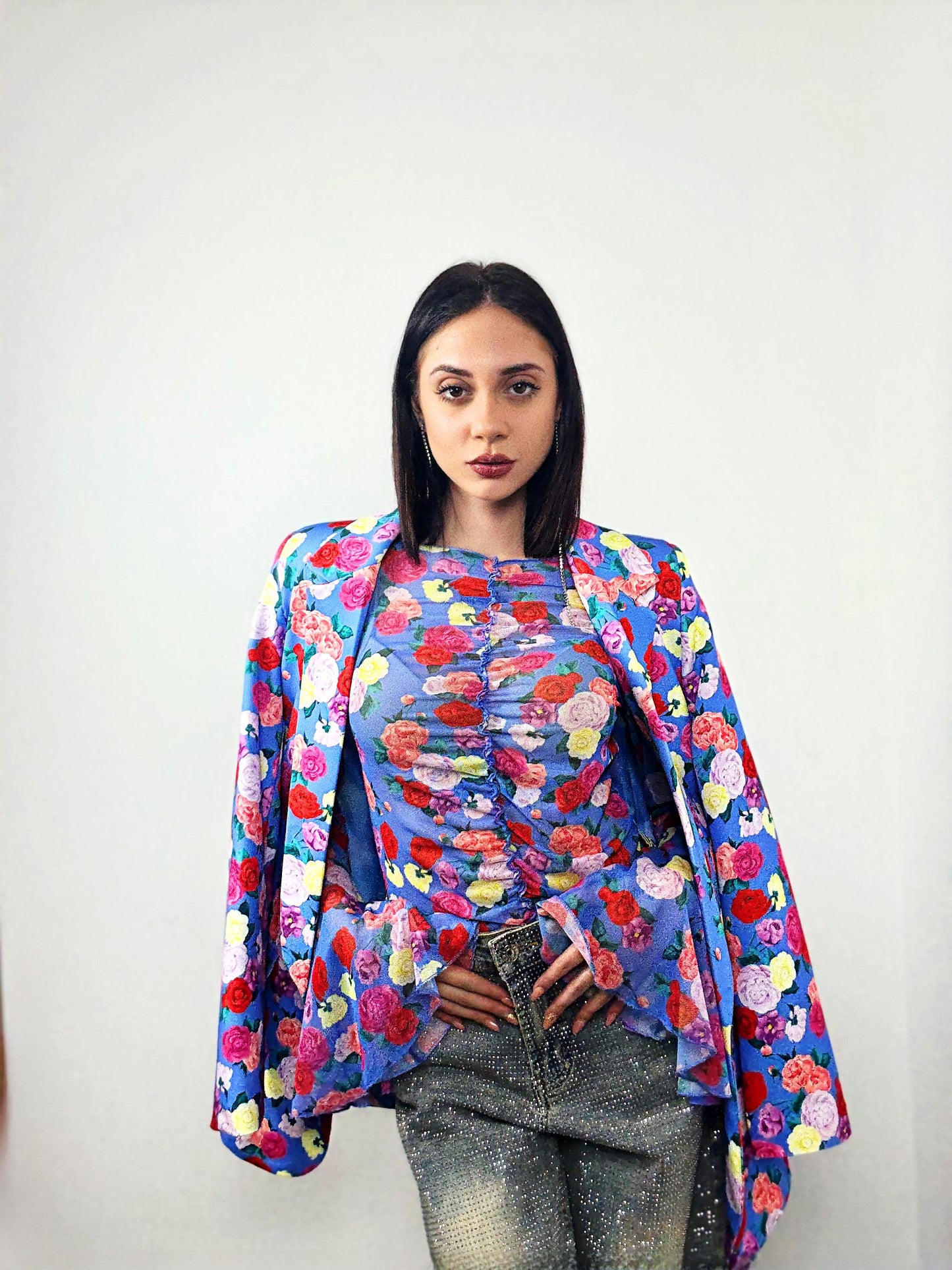 GIACCA FANTASIA FIORI