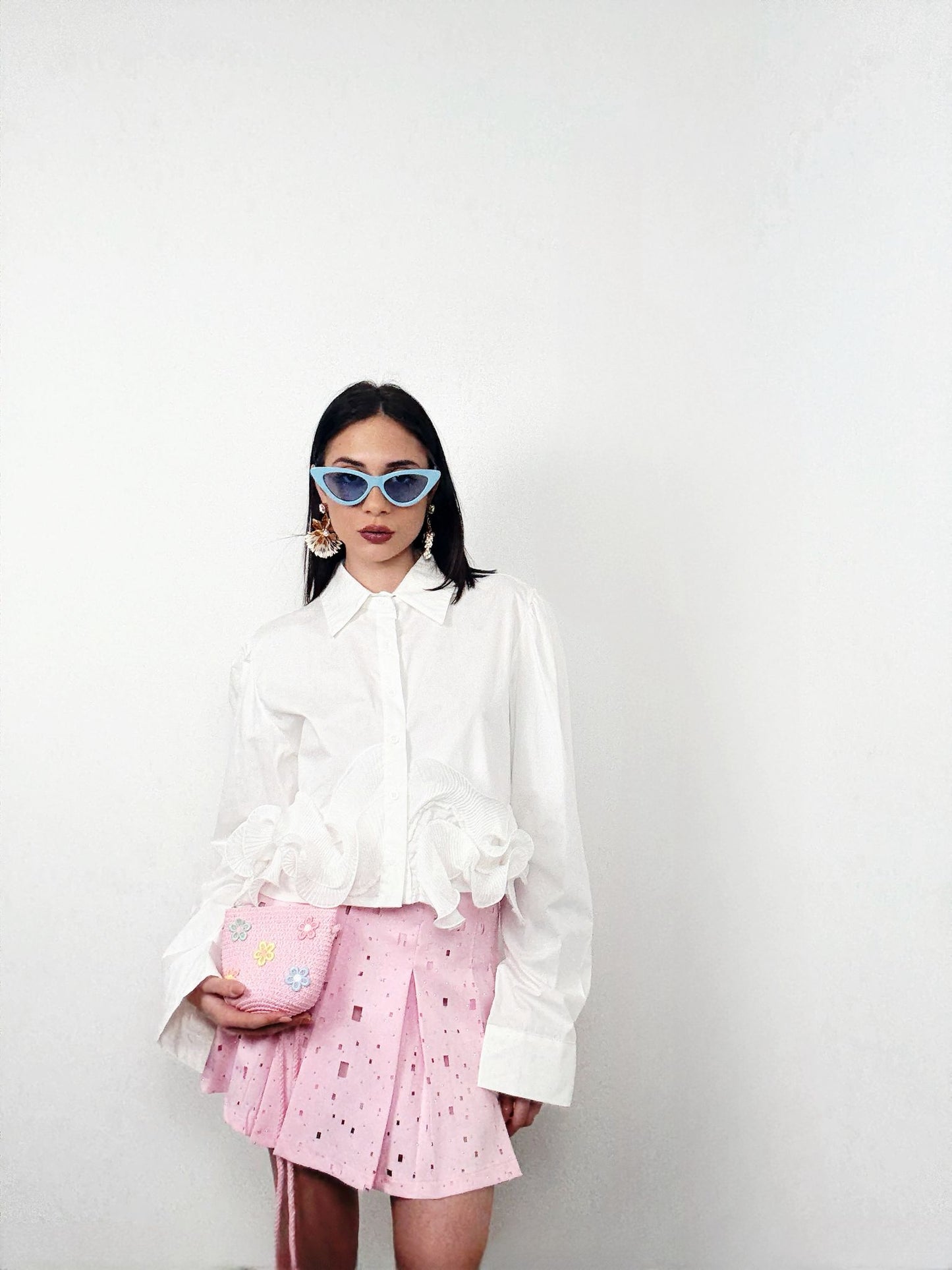 CAMICIA CON ROUGE BIANCA