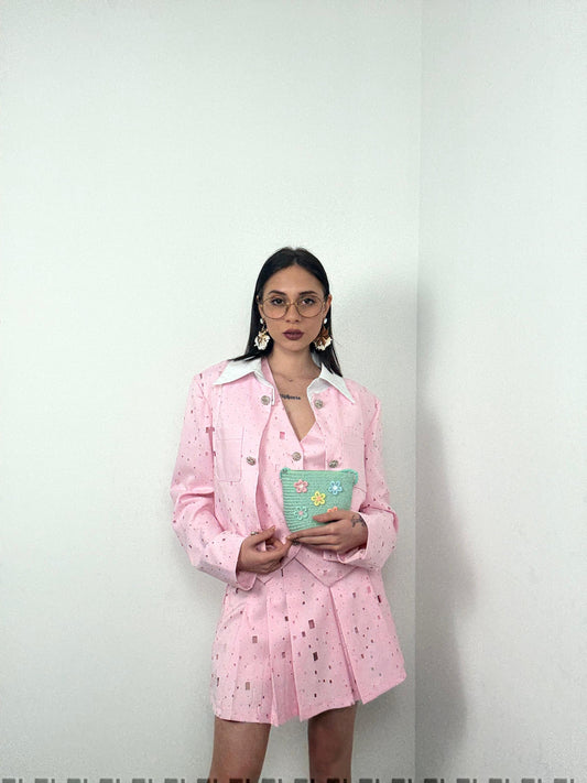 "Vanessa Scott" Completo rosa