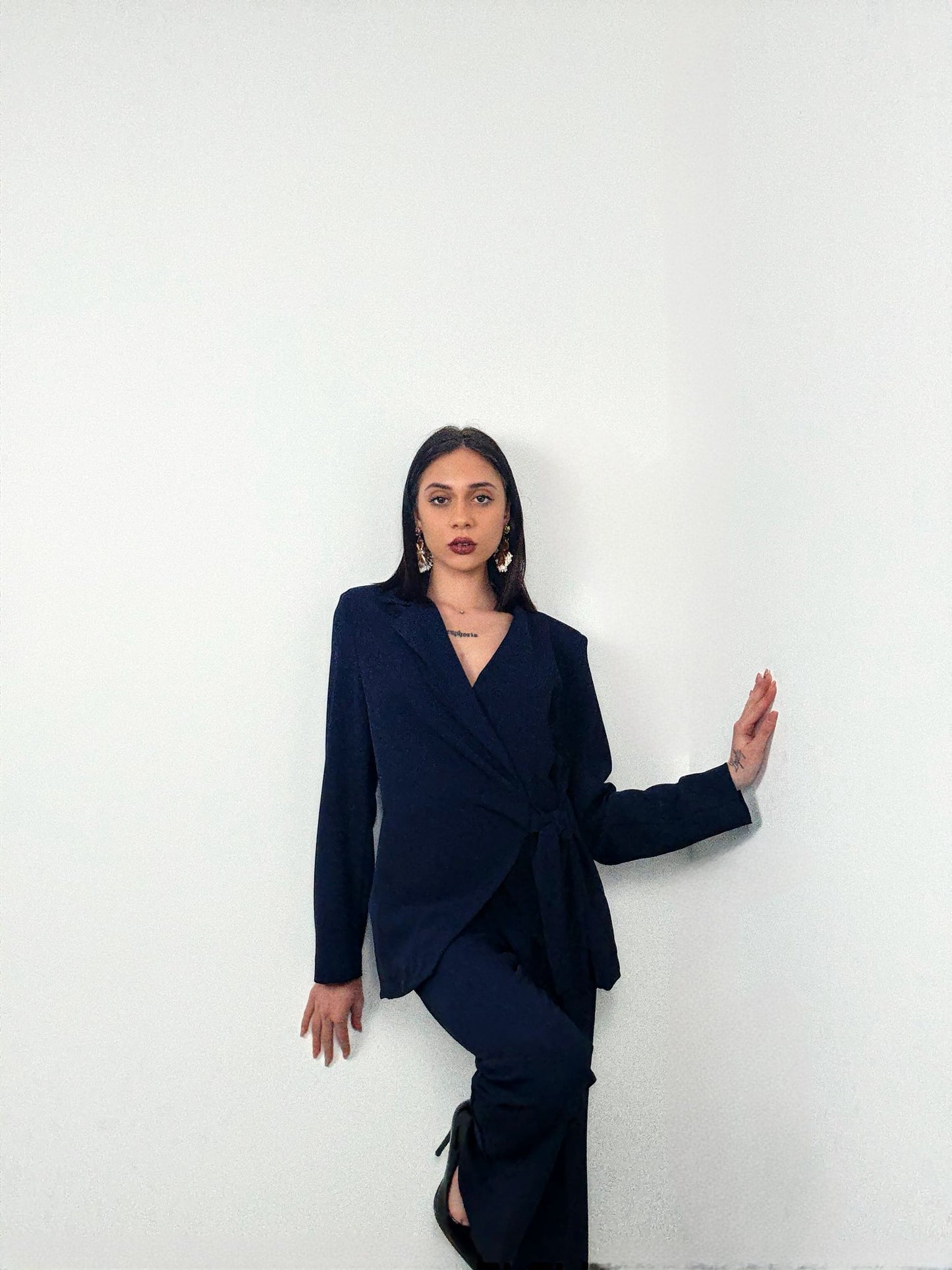 COPLETO GIACCA E PANTALONE BLU