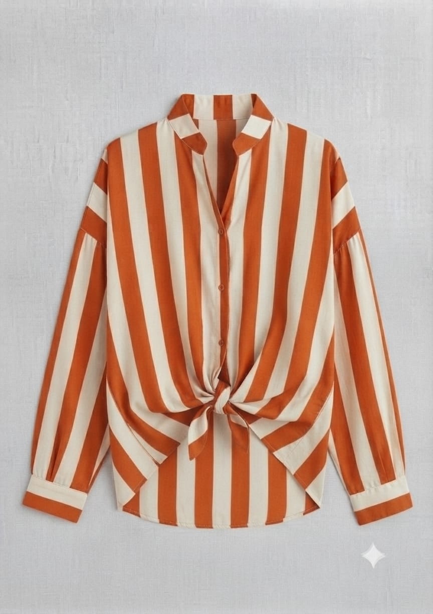 Camicia Foulard a Righe – Taglia Unica