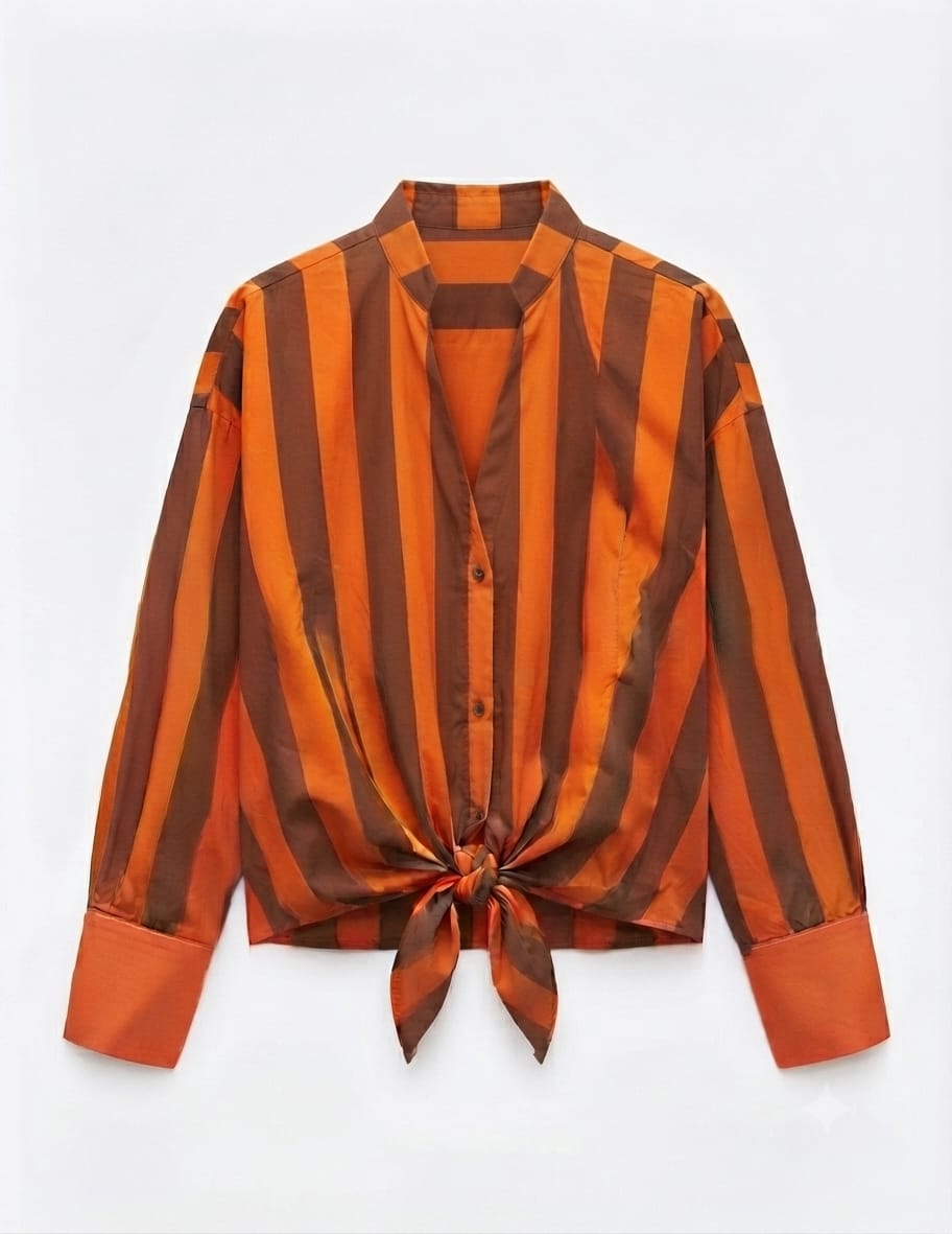 Camicia Foulard a Righe – Taglia Unica