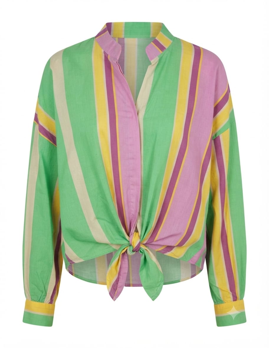 Camicia Foulard a Righe – Taglia Unica