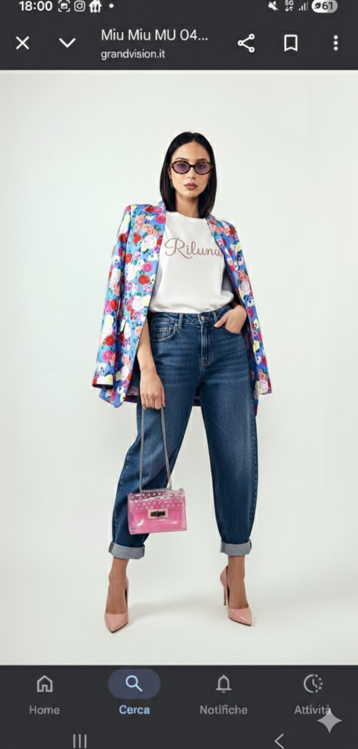 GIACCA FANTASIA FIORI